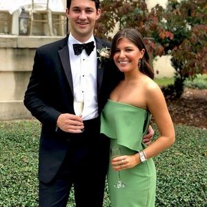 Likely green midi dress